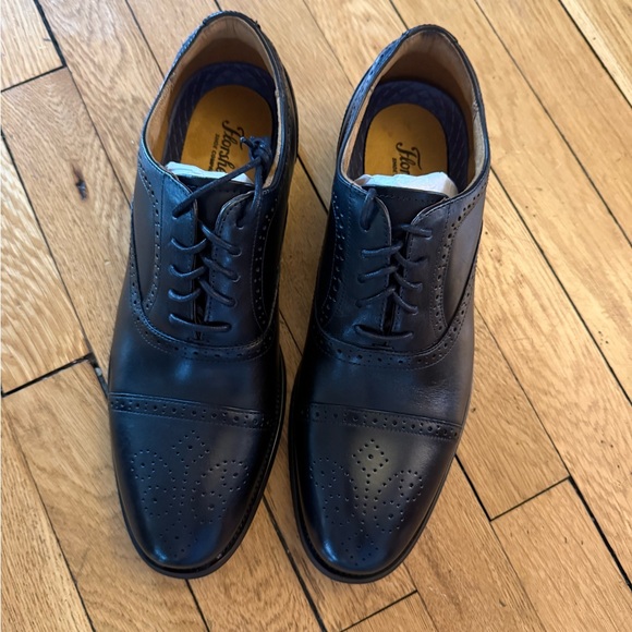 NIB Florsheim Black Smooth Leather Oxfords Black Size 9.5W main image 11
